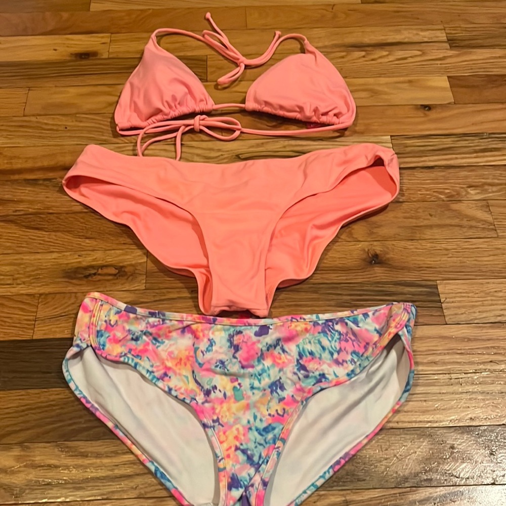 Bikini set from Victoria’s Secret.